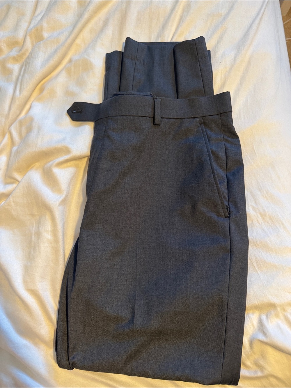 Tommy Hilfiger 34x30 Men's Classic Dress Pants in Charcoal Gray